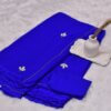 Pure Chiffon Saree with Heavy Gotapatti Work